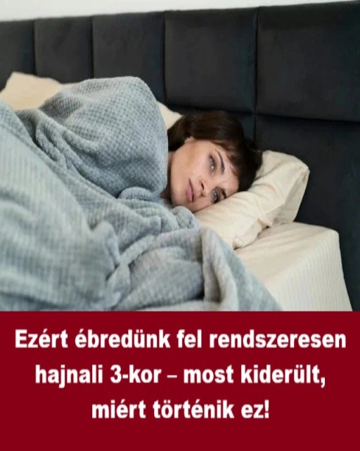 Ezért ébredünk fel rendszeresen hajnali 3-kor – most kiderült, miért történik ez!