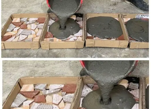 A férjem törött csempéket tett a ládába, majd cementtel öntötte le – a végeredménytől tátva maradt a szám! Ezt nézzétek: