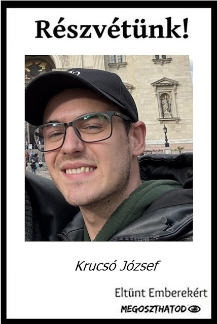 Legyen számára könnyű a föld: Sajnálattal értesítünk mindenkit, hogy a sokak által szeretett Krucsó Józsefet a mai napon megtalálták. Részvétünk 🖤